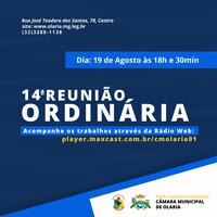 14° Reunião Ordinária 