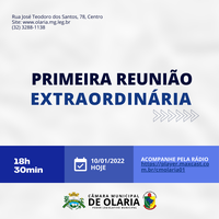 1ª Reunião Extraodinária