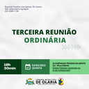 3ª Reunião Ordinária