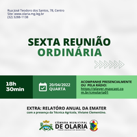  6ª Reunião Ordinária