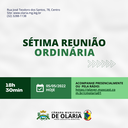 7ª Reunião Ordinária