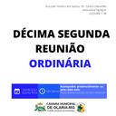 12ª Reunião Ordinária