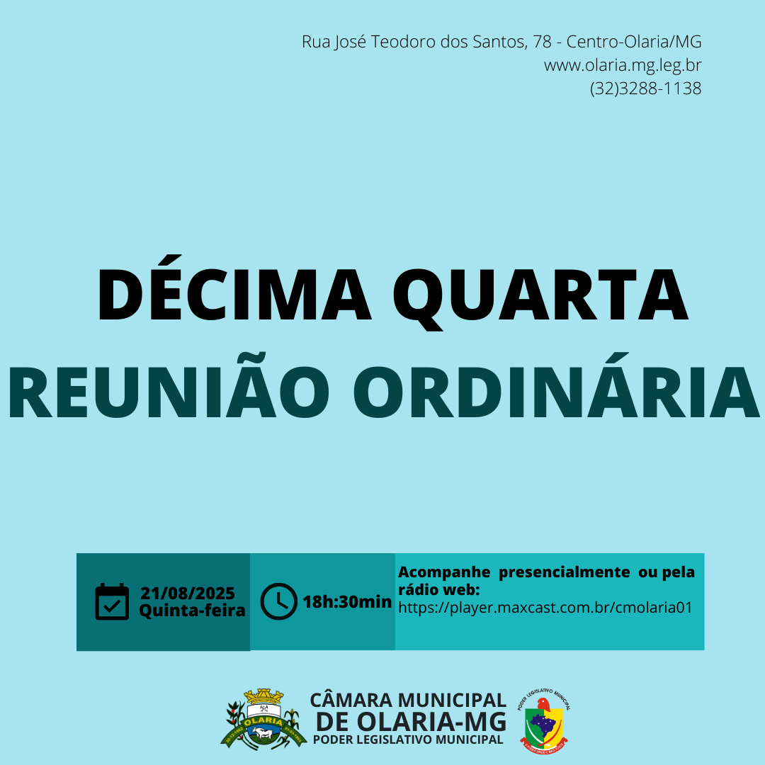 14ª Reunião Ordinária de 2025