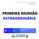 1ª Reunião Extraordinária de 2024