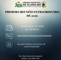 1ª Reunião Extraordinária de 2026
