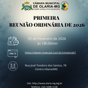 1ª Reunião Ordinária de 2026