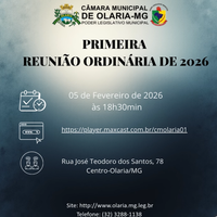 1ª Reunião Ordinária de 2026