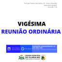 20ª Reunião Ordinária de 2024