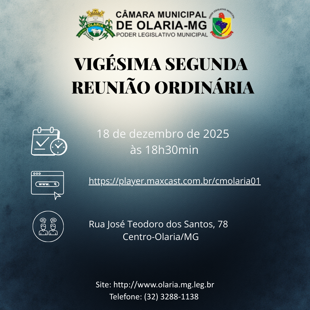 22ª Reunião Ordinária de 2025