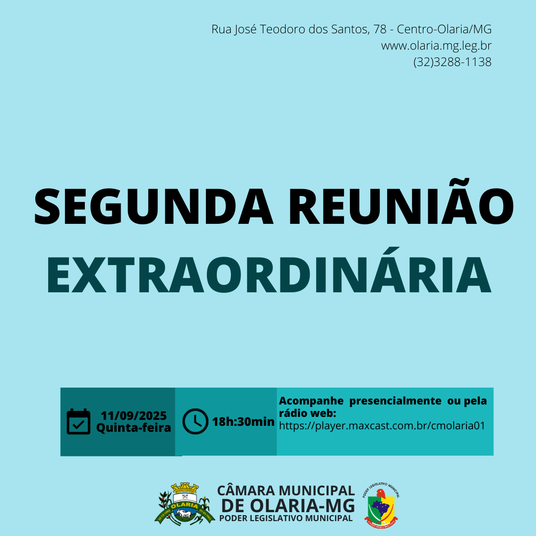 2ª Reunião Extraordinária de 2025