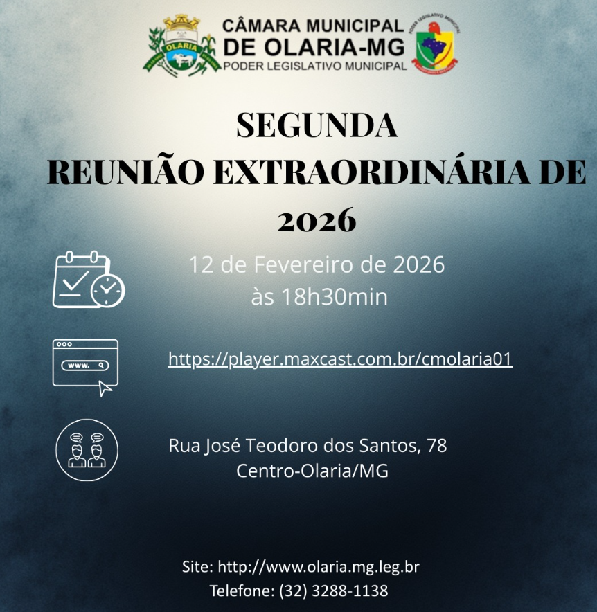 2ª Reunião Extraordinária de 2026
