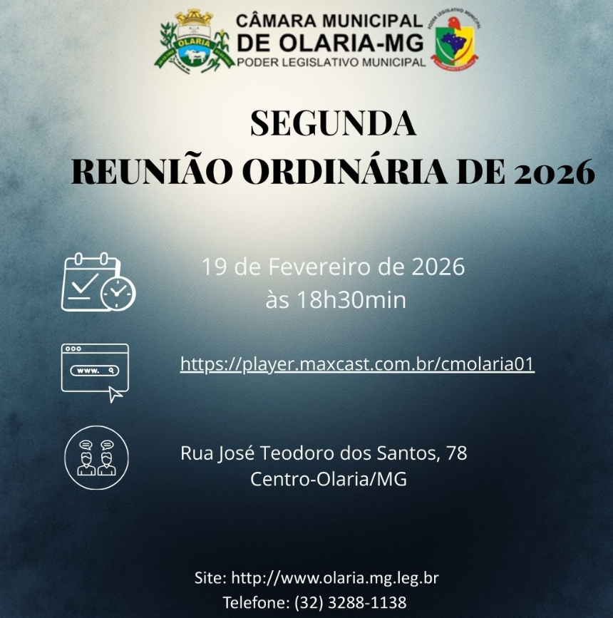 2ª Reunião Ordinária de 2026