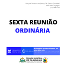 6ª Reunião Ordinária