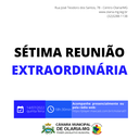 7ª Reunião Extraordinária