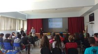 Apresentação do Parlamento Jovem de Minas na Escola Estadual Joaquim Alves de Carvalho