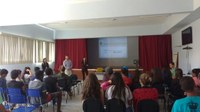 Apresentação do Parlamento Jovem de Minas na Escola Estadual Joaquim Alves de Carvalho