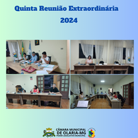 Hoje (23/12), ocorreu a 5ª Reunião Extraordinária