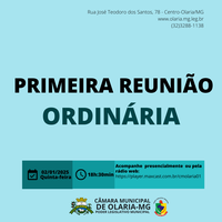 1ª Reunião Ordinária de 2025
