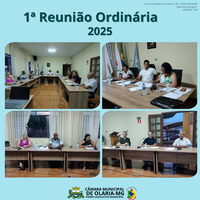 No dia 02/01/2025, ocorreu a 1ª Reunião Ordinária