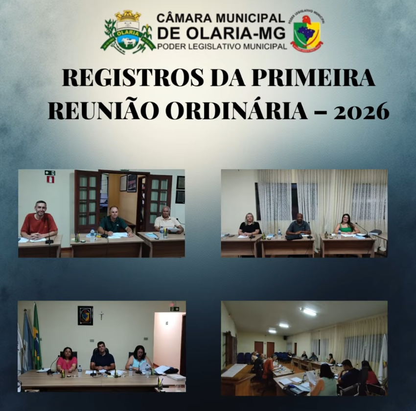 No dia 05/02/2026, ocorreu a 1ª Reunião Ordinária de 2026