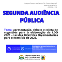  2ª Audiência Pública de 2024