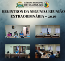 No dia 12/02/2026, ocorreu a 2ª Reunião Extraordinária de 2026