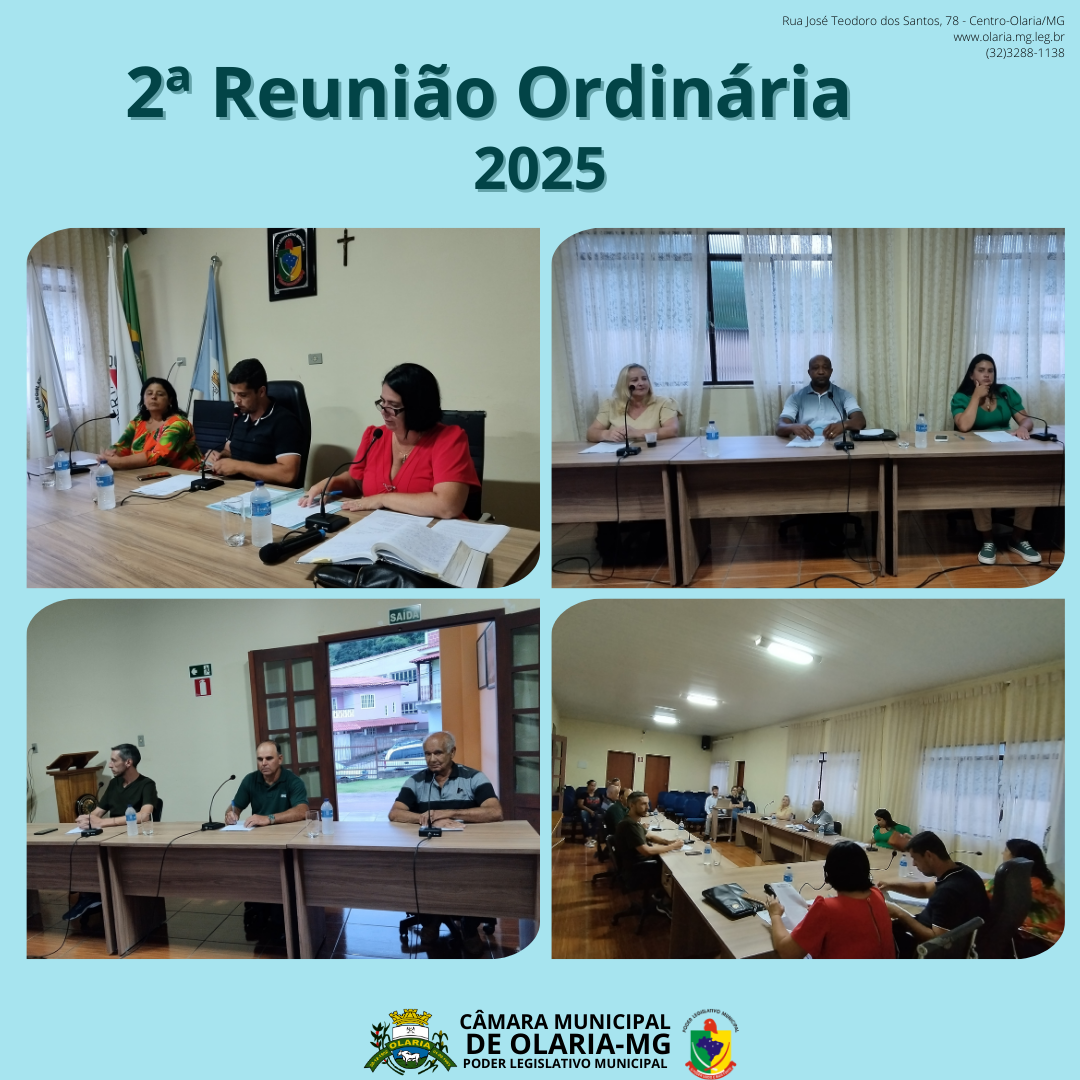 No dia 16/01/2025, ocorreu a 2ª Reunião Ordinária