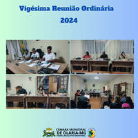 No dia 19/12/2024 ocorreu a 20ª Reunião Ordinária