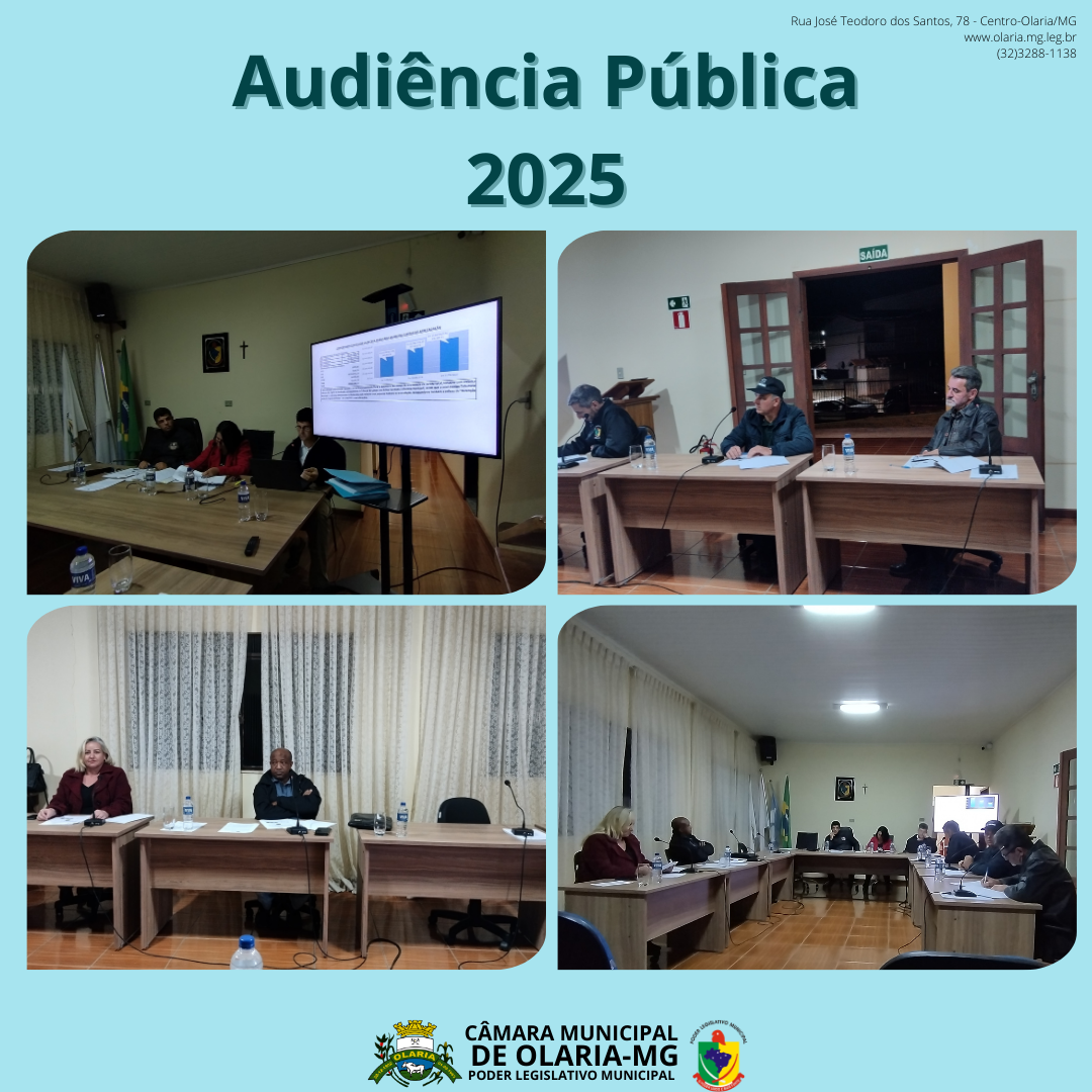 No dia 25/09/2025, foi realizada Audiência Pública