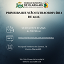 PRIMEIRA REUNIÃO EXTRAORDINÁRIA DE 2026