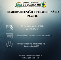 PRIMEIRA REUNIÃO EXTRAORDINÁRIA DE 2026