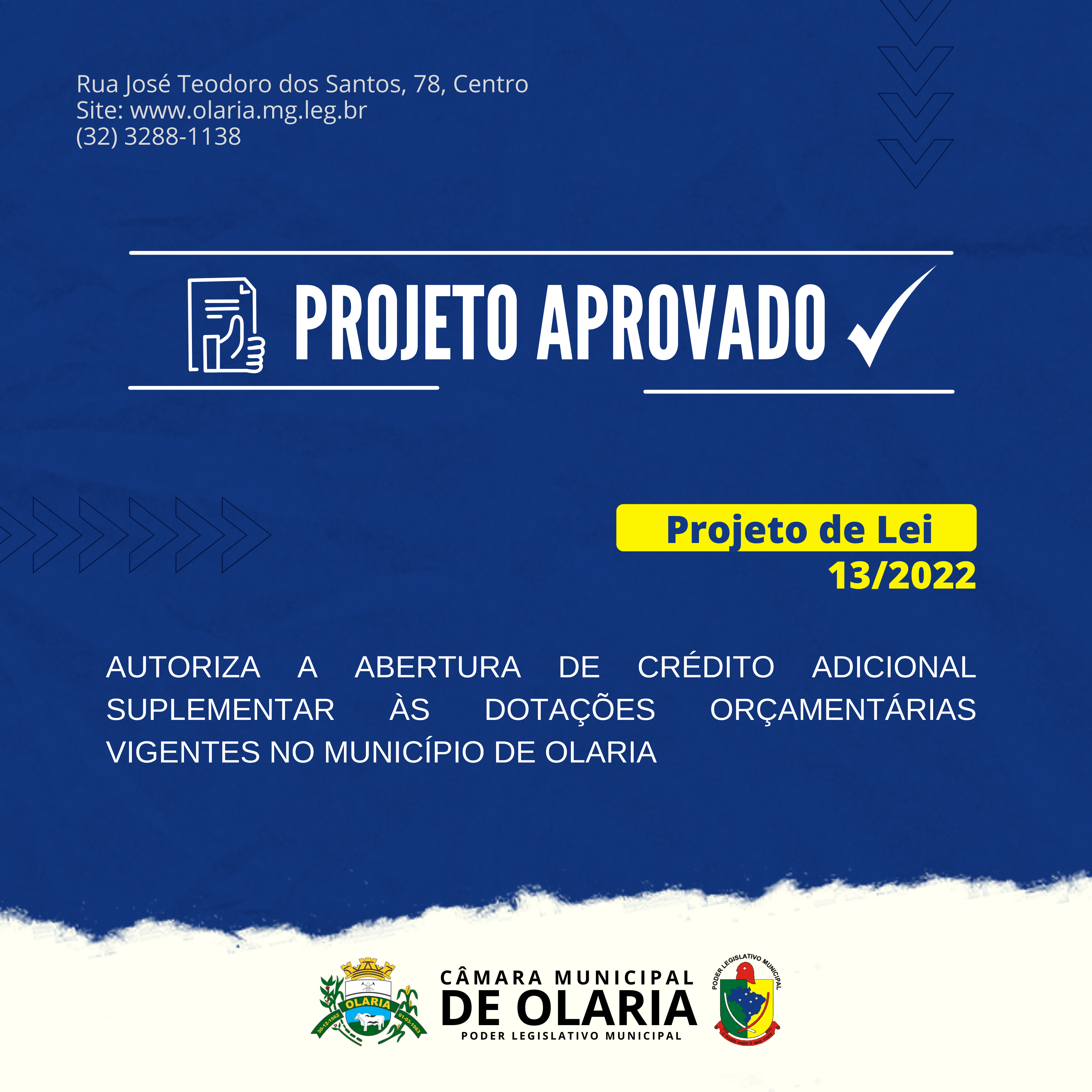  Projeto de Lei 13/2022