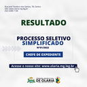 RESULTADO DO PROCESSO SELETIVO N° 01/2022 RESULTADO DO PROCESSO SELETIVO N° 01/2022